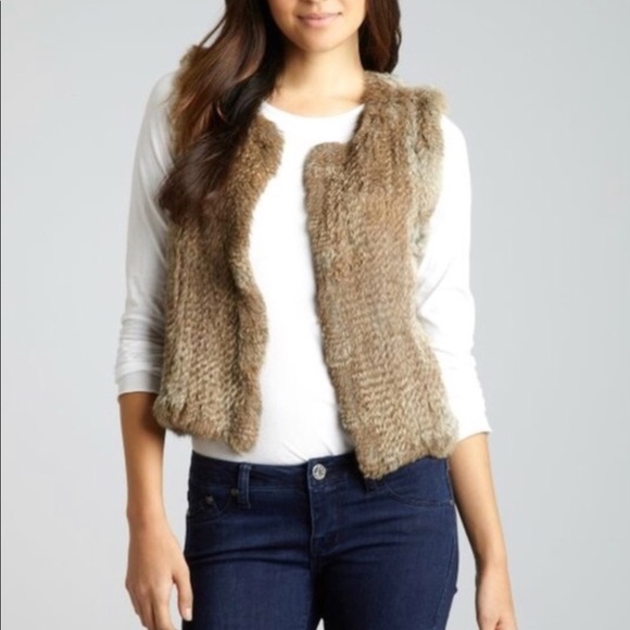 525 America Rabbit Fur Vest - Picture 4 of 8
